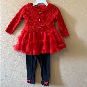 2-Piece Baby Girls Matching Set